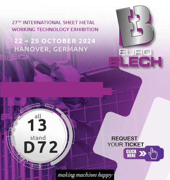 Euroblech 2024 - Hall 13 Stand D72